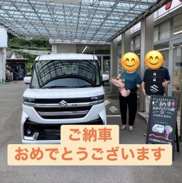 ☆スペーシアカスタムご納車のご紹介☆